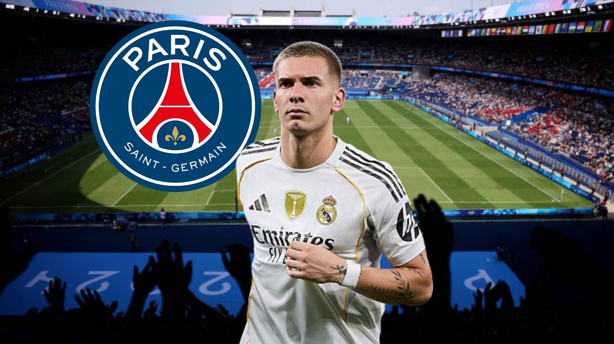 Nadie del PSG se olvida de Mastantuono.