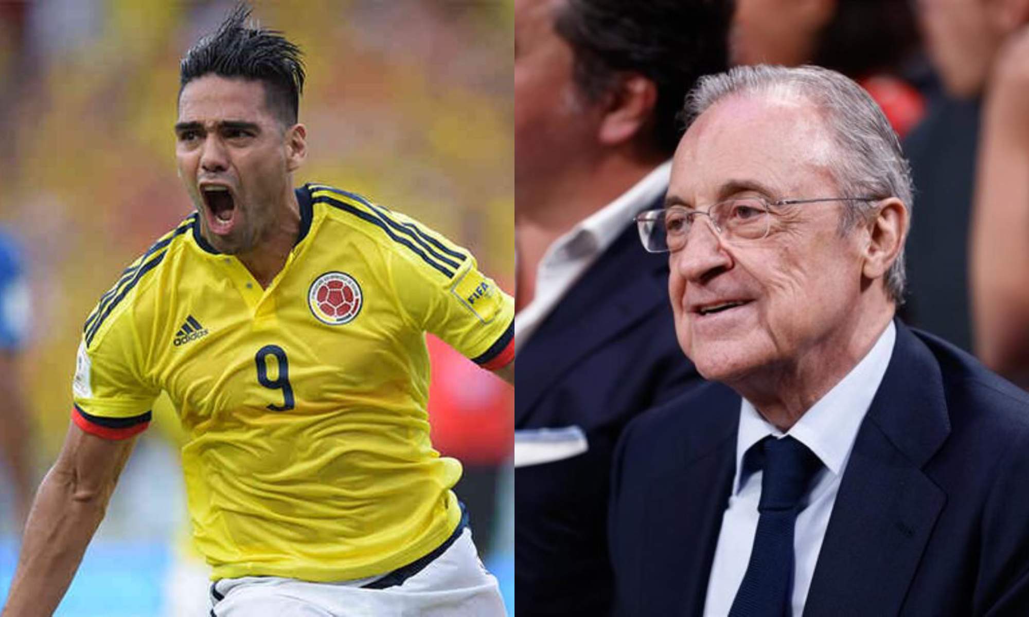 Florentino Pérez intentó fichar a Radamel Falcao para el Real Madrid cuando el futbolista estaba jugando en España.