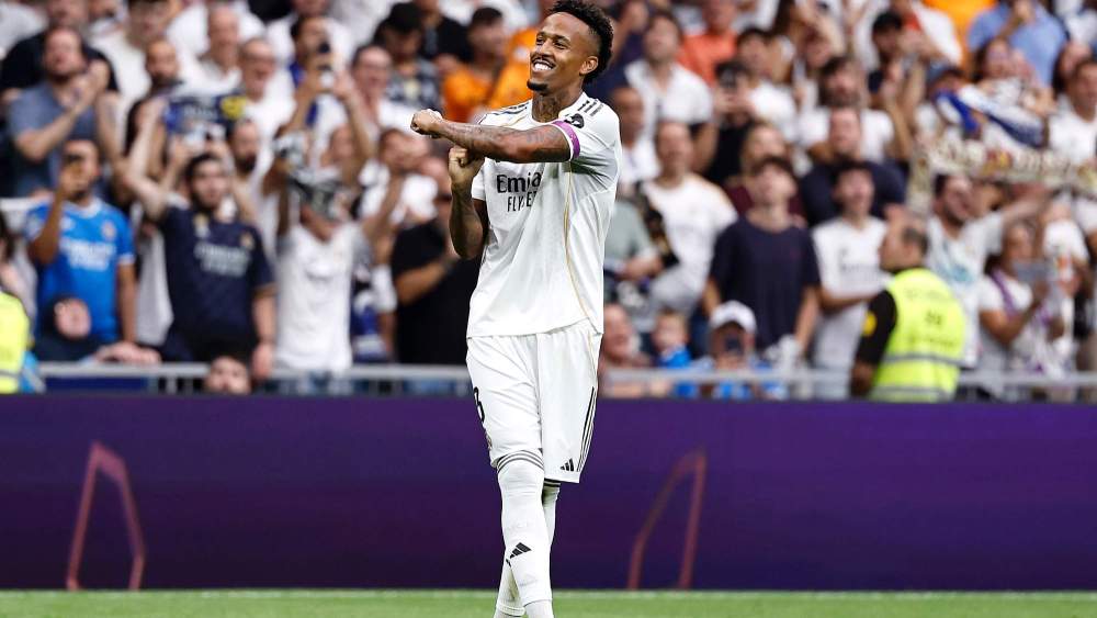 eder militao celebra gol