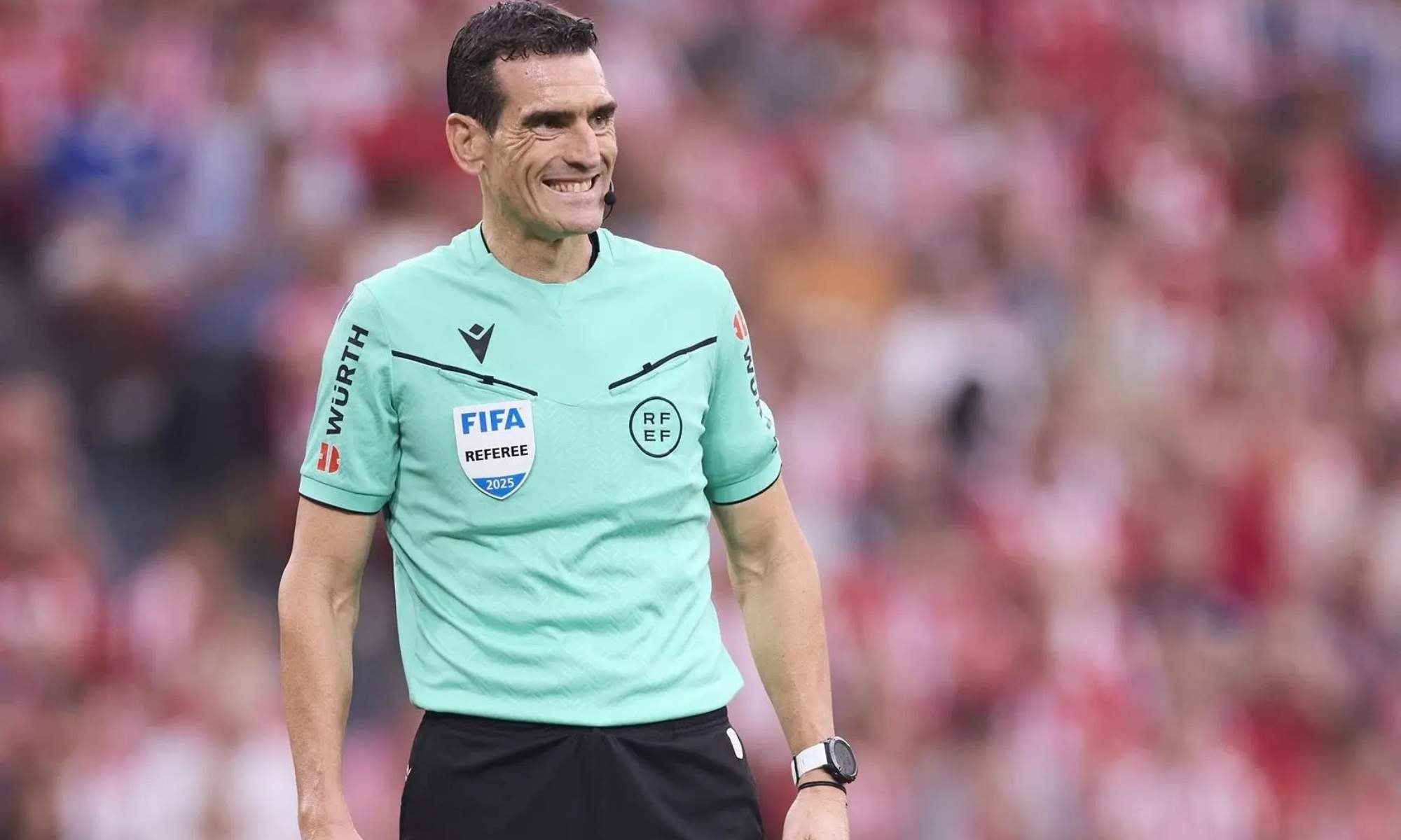 Martínez Munuera desesperó al Santiago Bernabéu