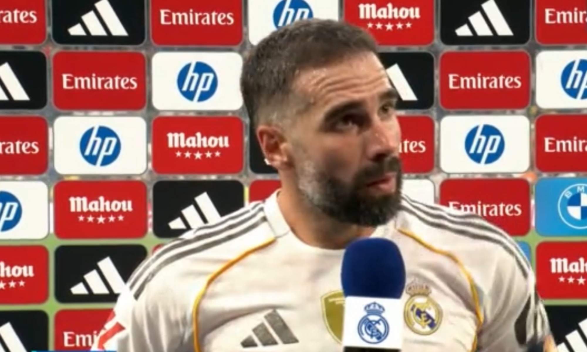 Carvajal responde a Realmadrid TV