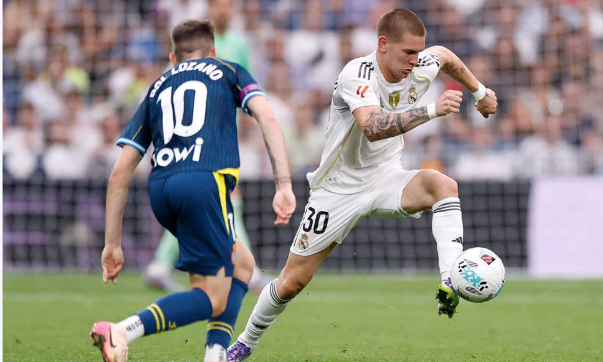 El potencial de Franco Mastantuono maravilla a todos en el Real Madrid