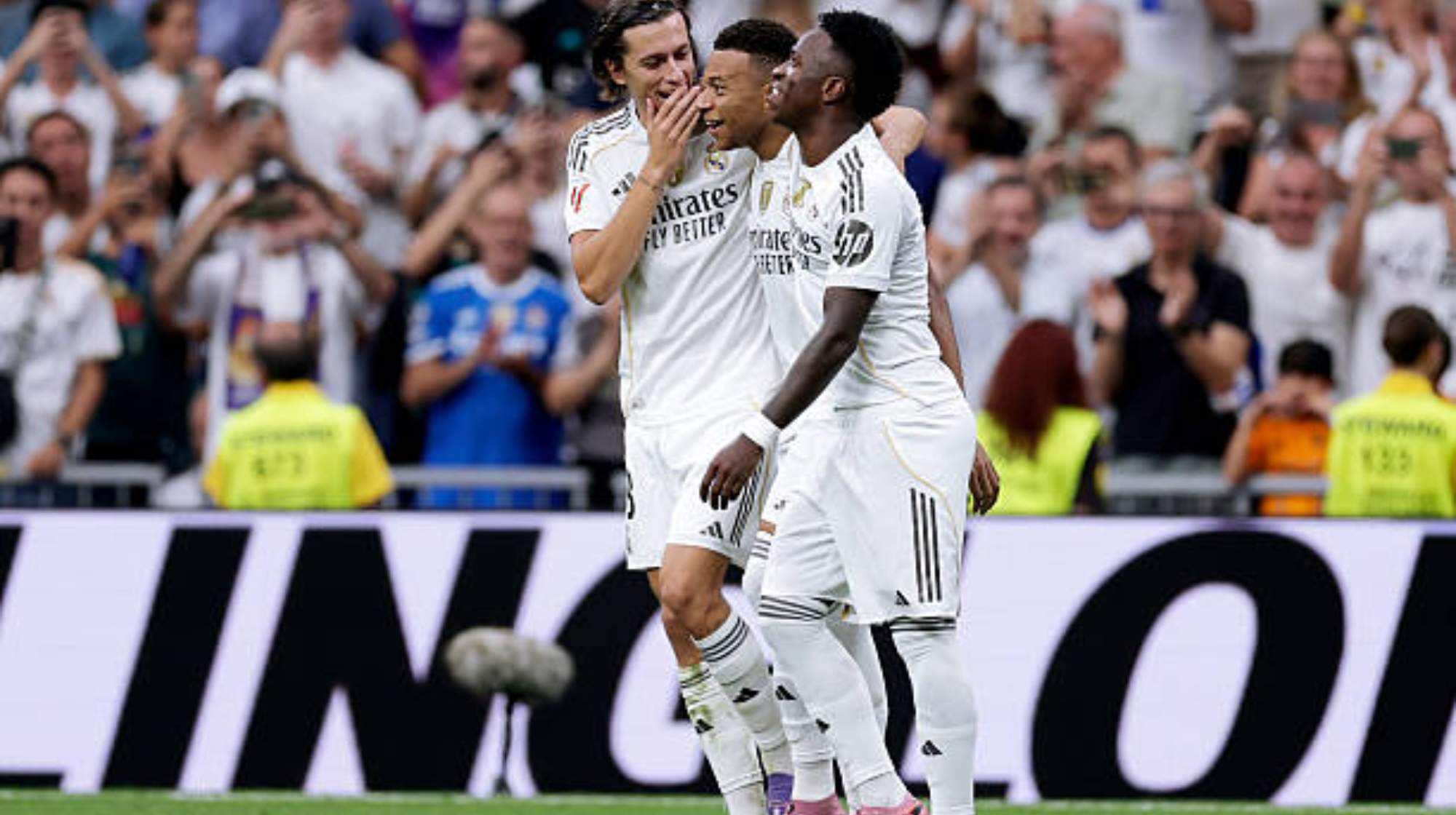 El Real Madrid sigue con pleno en Liga.