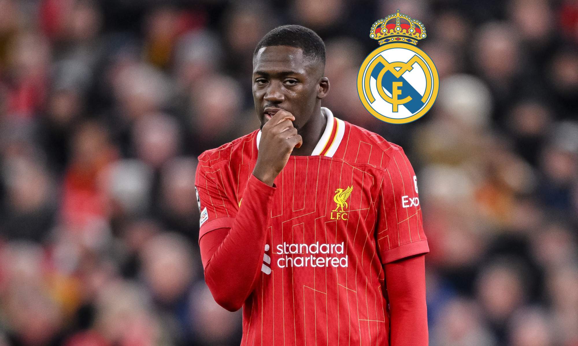 Este jugador se sitúa en las quinielas para llegar al Real Madrid: podría ser mejor que Konaté Este jugador se sitúa en las quinielas para llegar al Real Madrid: podría ser mejor que Konaté