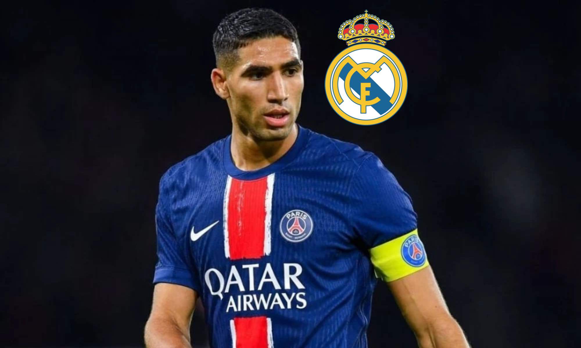Achraf se acuerda del Real Madrid en redes Achraf se acuerda del Real Madrid en redes