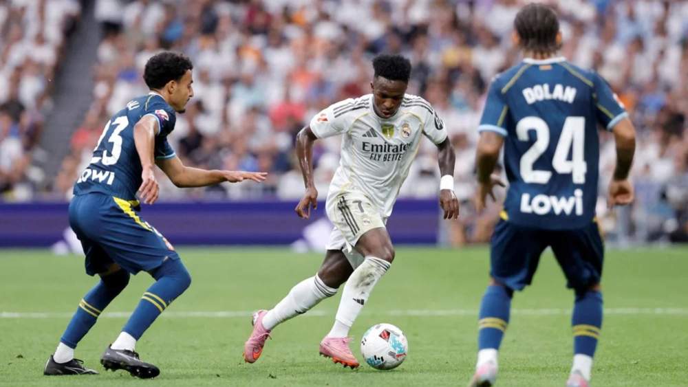 vinicius junior partido espanyol 