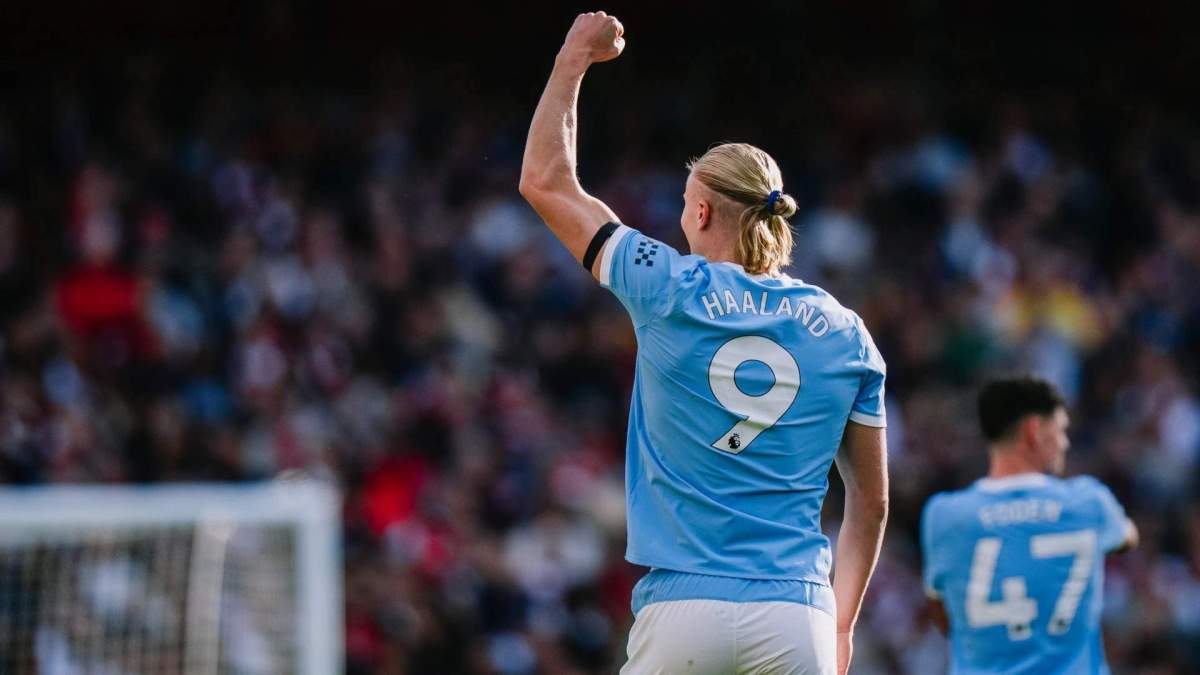 haaland celebration