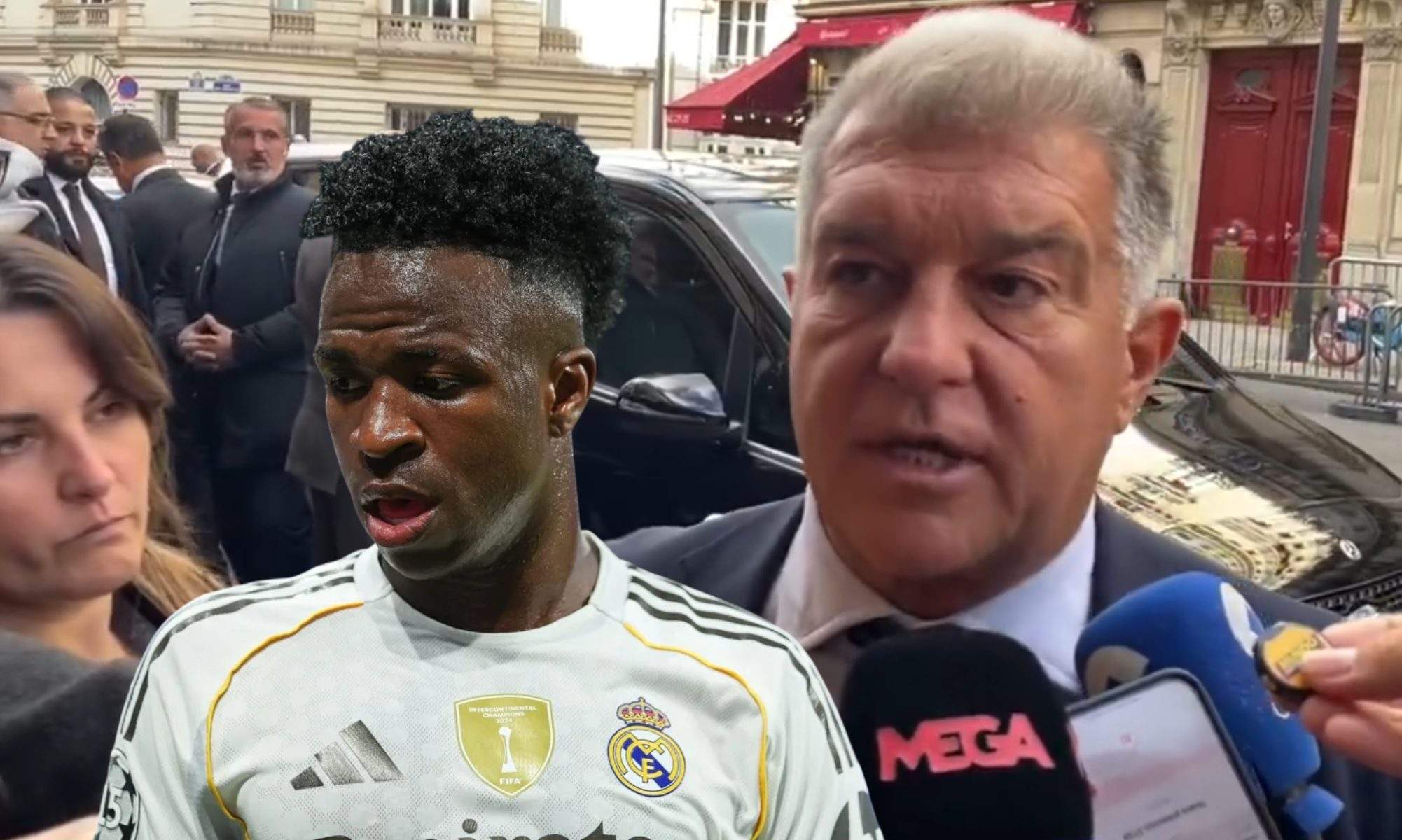 Laporta ataca al Real Madrid y a Vinicius por el Balón de Oro