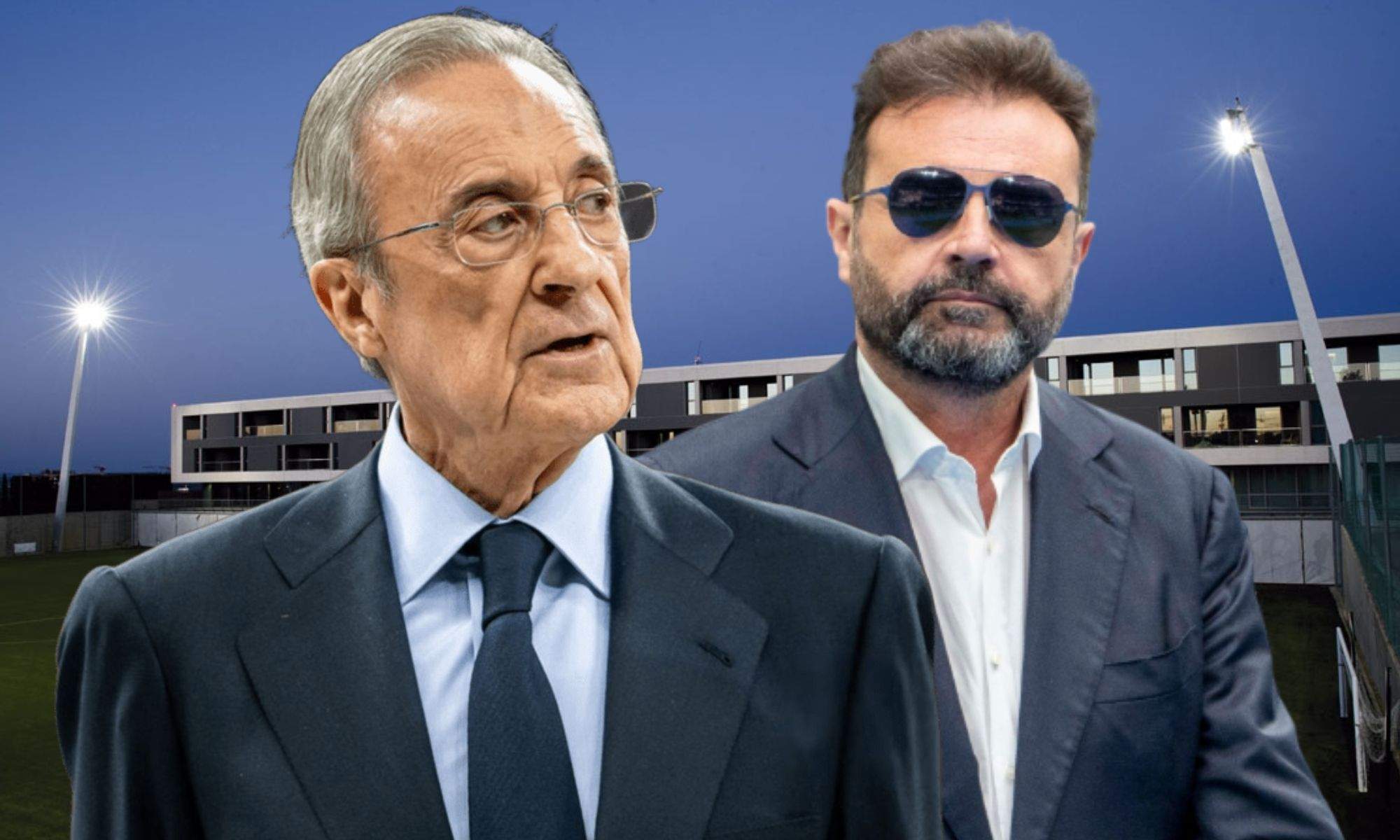 José Ángel Sánchez recibió a los agentes de Vinícius Jr. en la Ciudad Deportiva