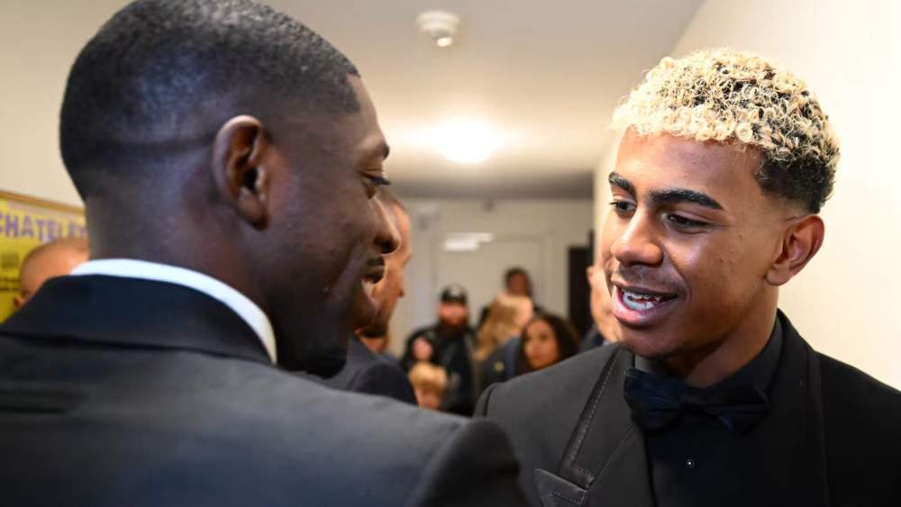 dembele yamal se saludan dembele yamal se saludan