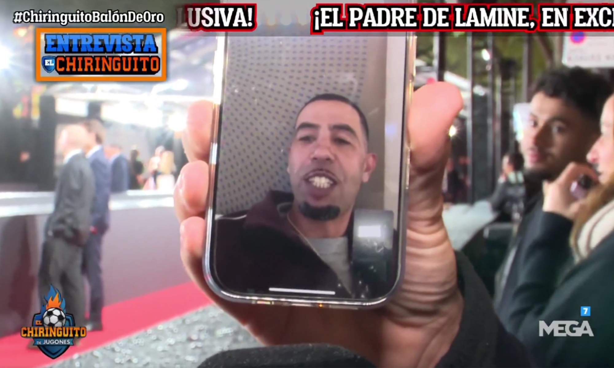 Padre de Lamine Yamal hablando en El Chiringuito.