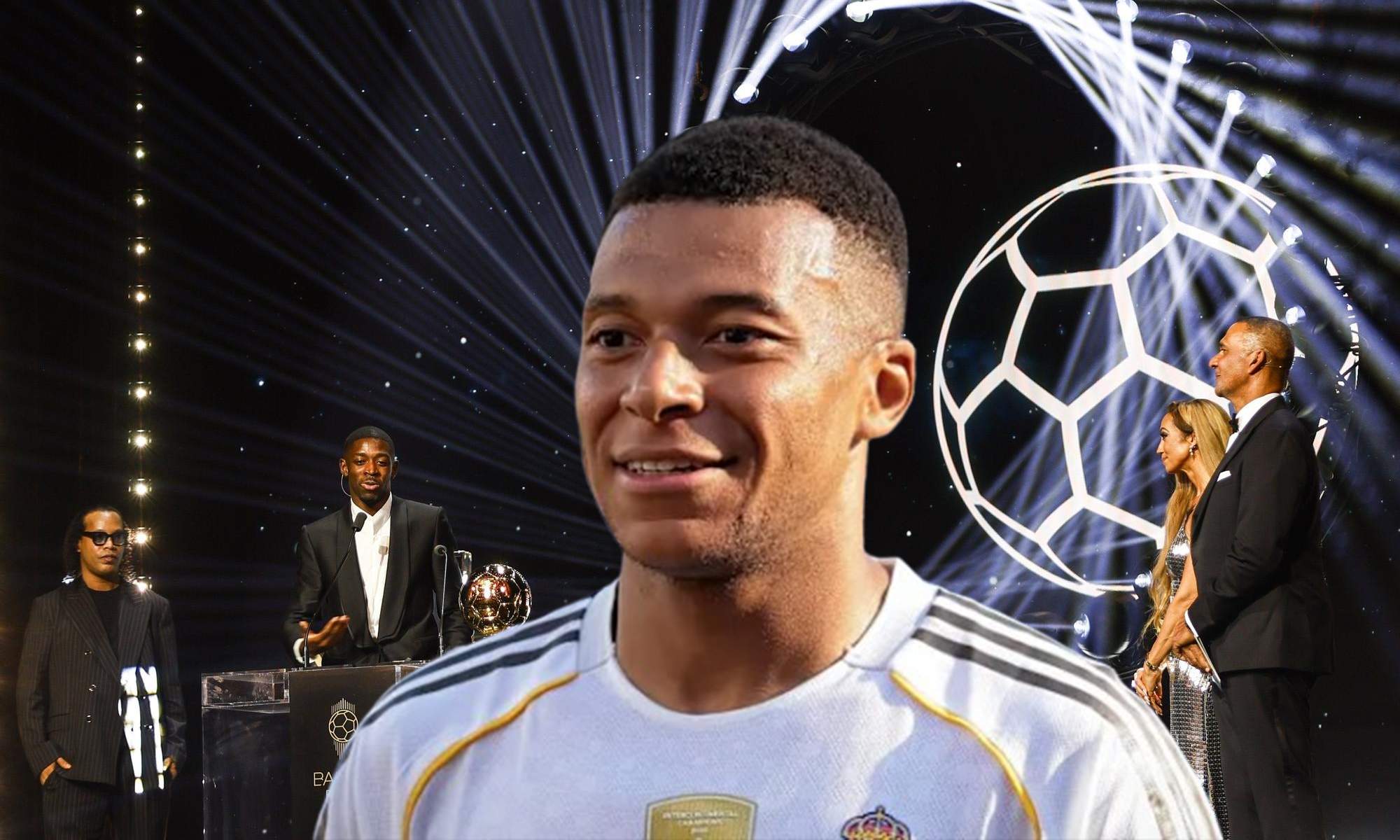 Kylian Mbappé y la gala del Balón de Oro. 