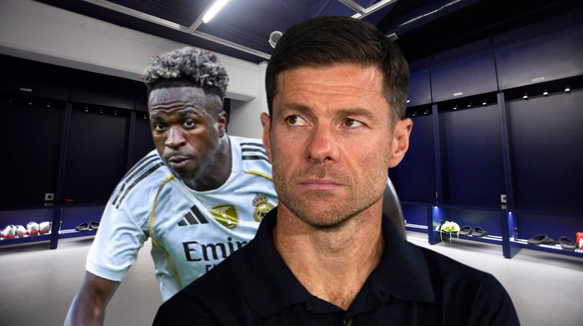Xabi Alonso, tajante con Vinicius en el vestuario. 