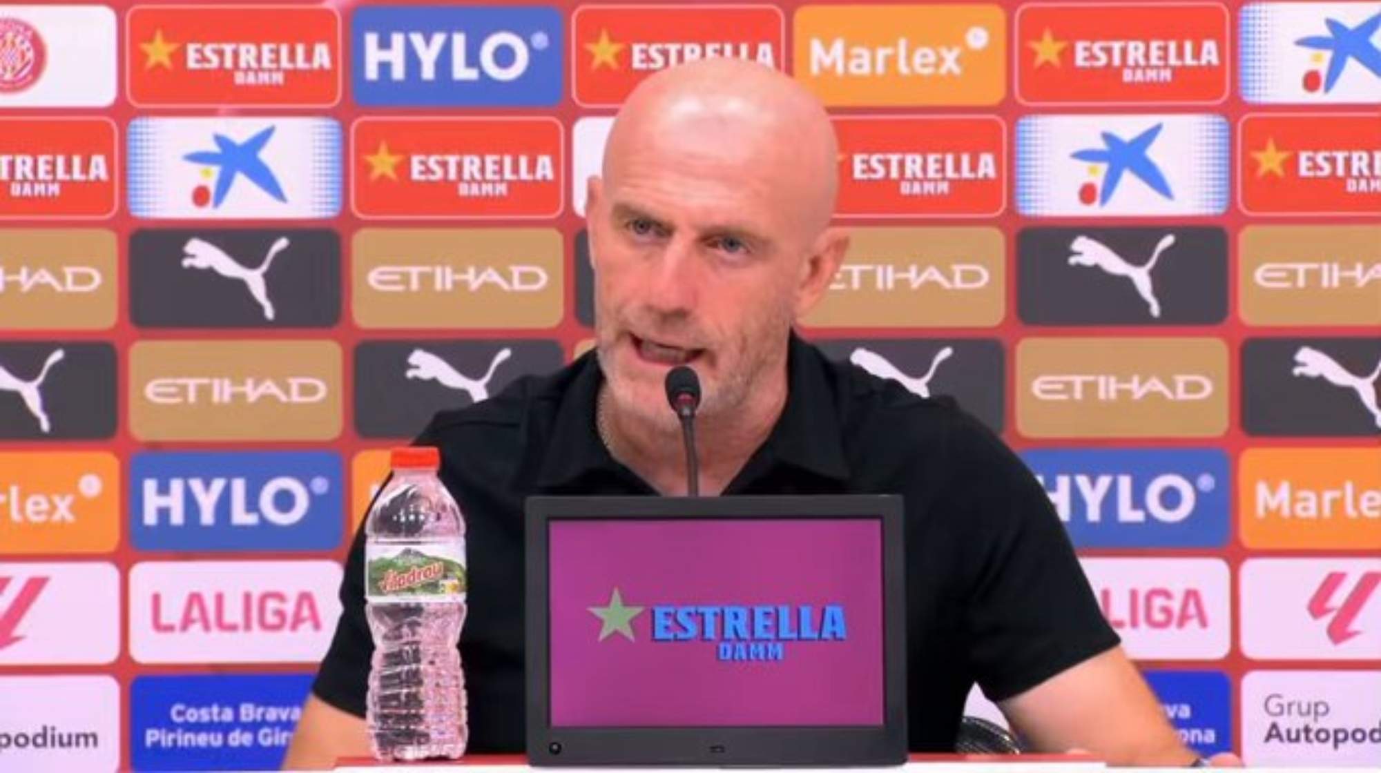Julián Calero, rendido al poder ofensivo del Real Madrid. 