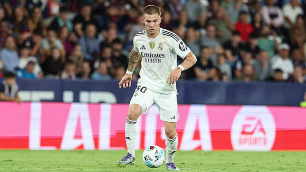 Mastantuono marcó su primer gol como una leyenda del Real Madrid. Mastantuono marcó su primer gol como una leyenda del Real Madrid.