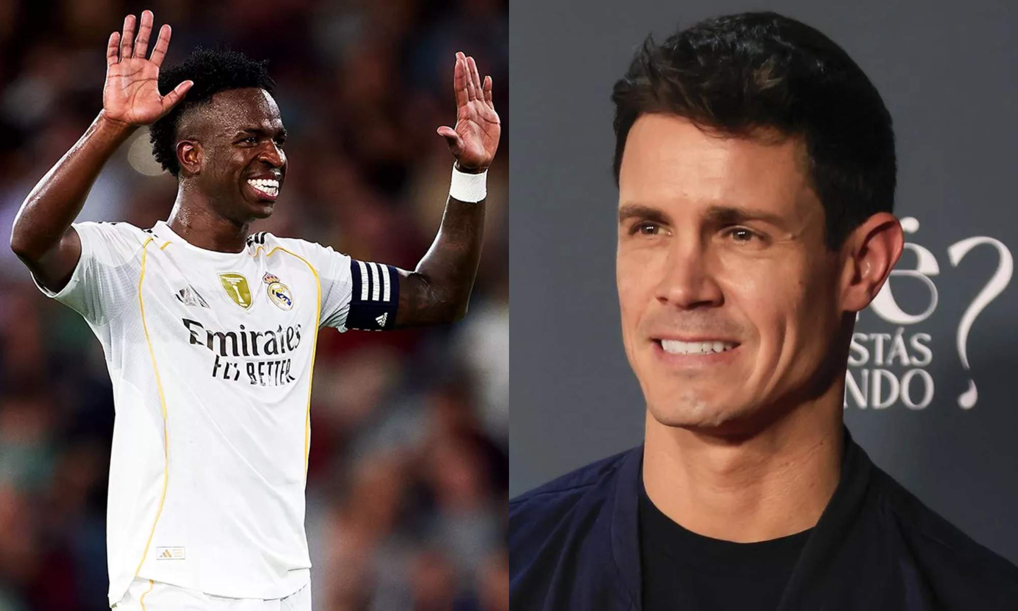 Edu Aguirre aviva la tensión de 'El Chiringuito de Jugones' con Vinicius Junior.