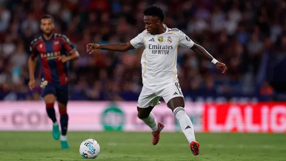 Vinicius Junior se ha marcado un partidazo contra el Levante. Vinicius Junior se ha marcado un partidazo contra el Levante.