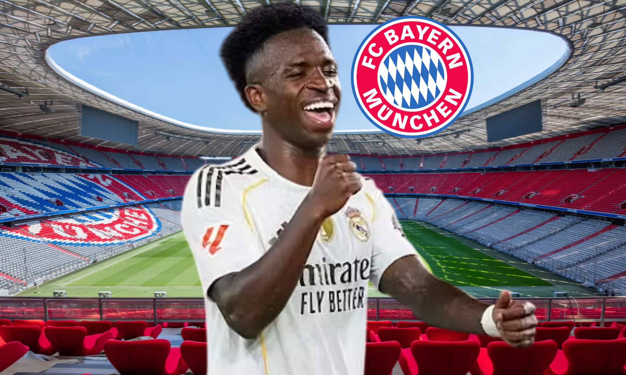 Vinculan a Vinicius con el Bayern de Múnich: sorpresa mayúscula