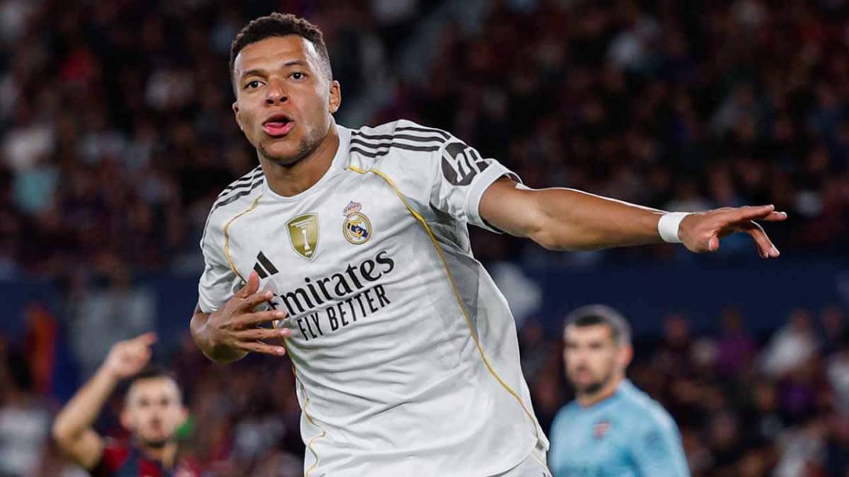 kylian mbappe celebracion gol realmadrid kylian mbappe celebracion gol realmadrid