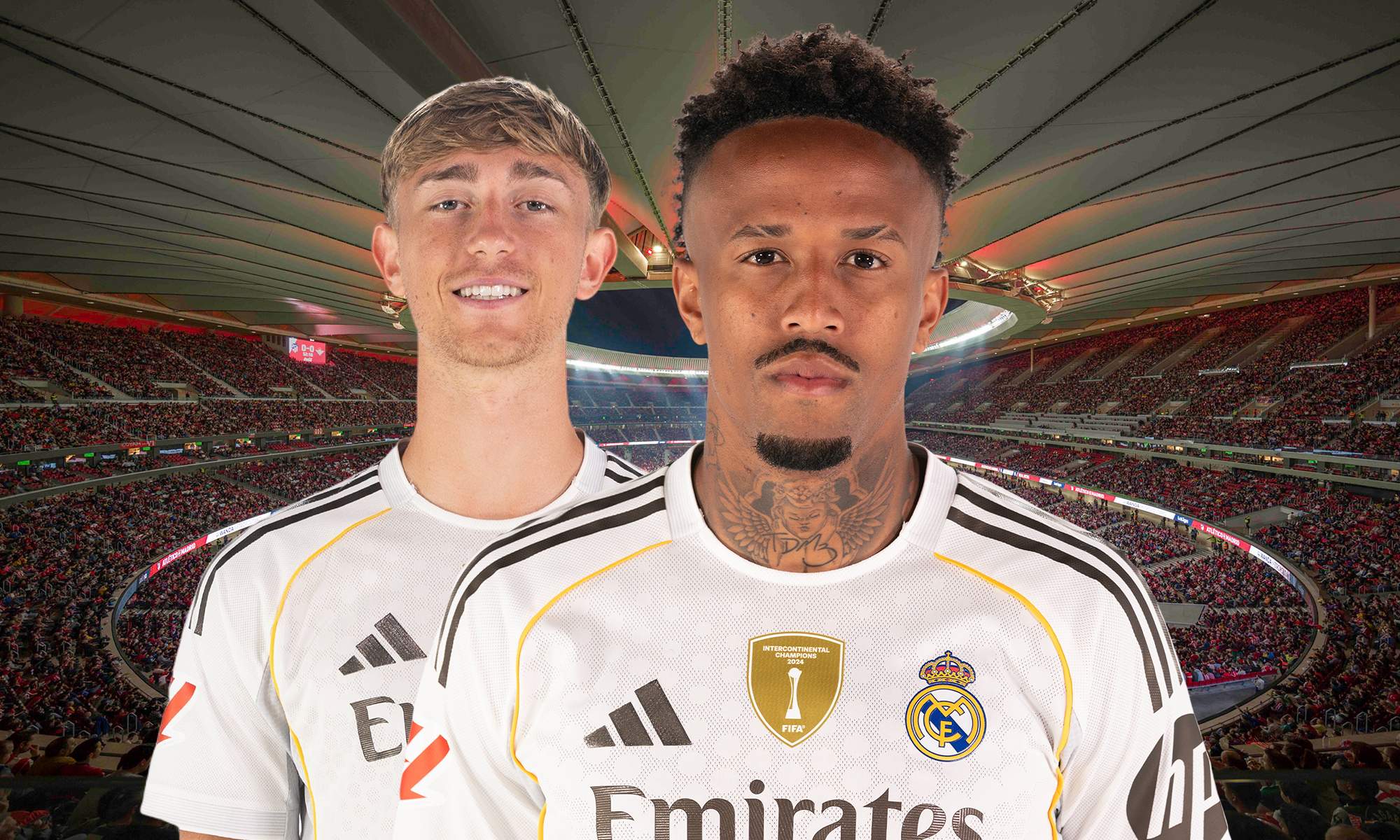 Dean Huijsen, Eder Militao y el Metropolitano.