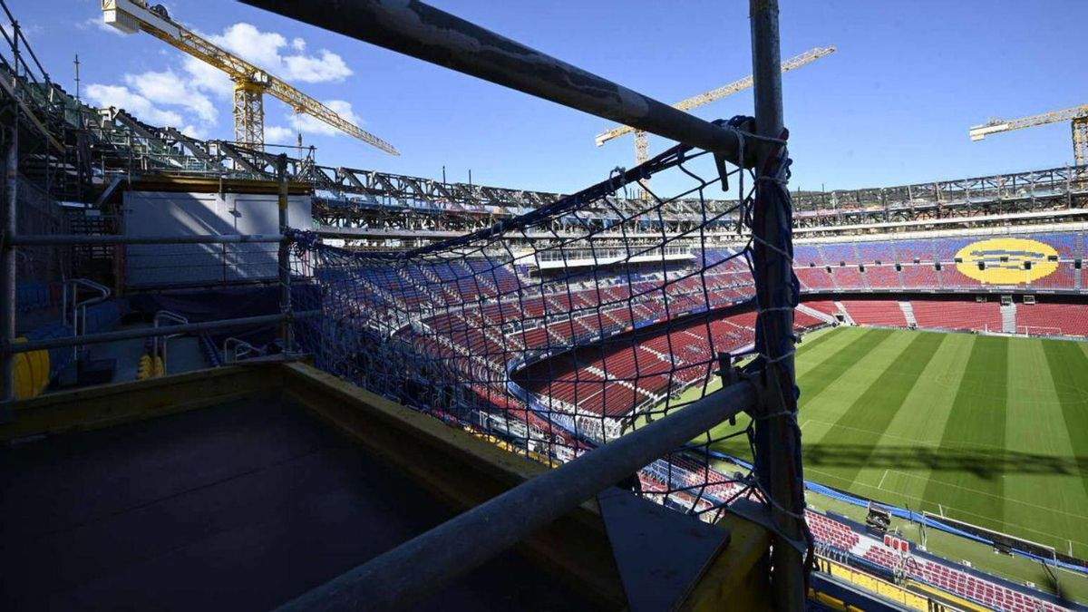 El Camp Nou en estos momentos El Camp Nou en estos momentos
