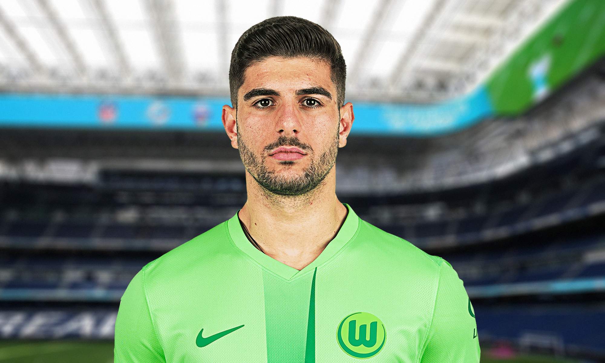 Konstantinos Koulierakis y el Santiago Bernabéu.