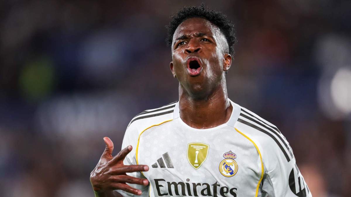 Vinicius celebrando su gol ante el Levante Vinicius celebrando su gol ante el Levante