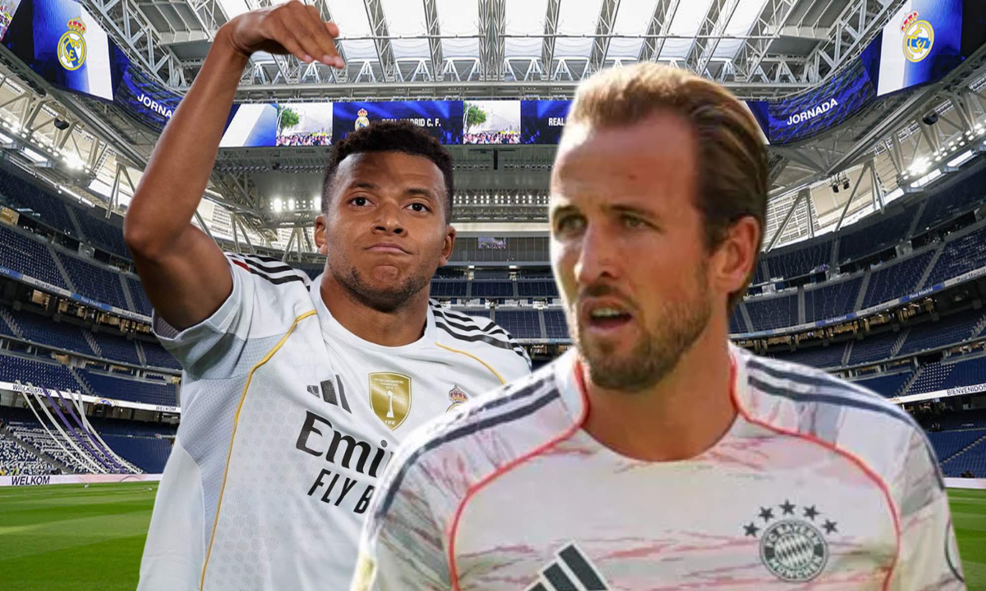 Sorpresa en Alemania: Florentino piensa en juntar a Harry Kane con Mbappé