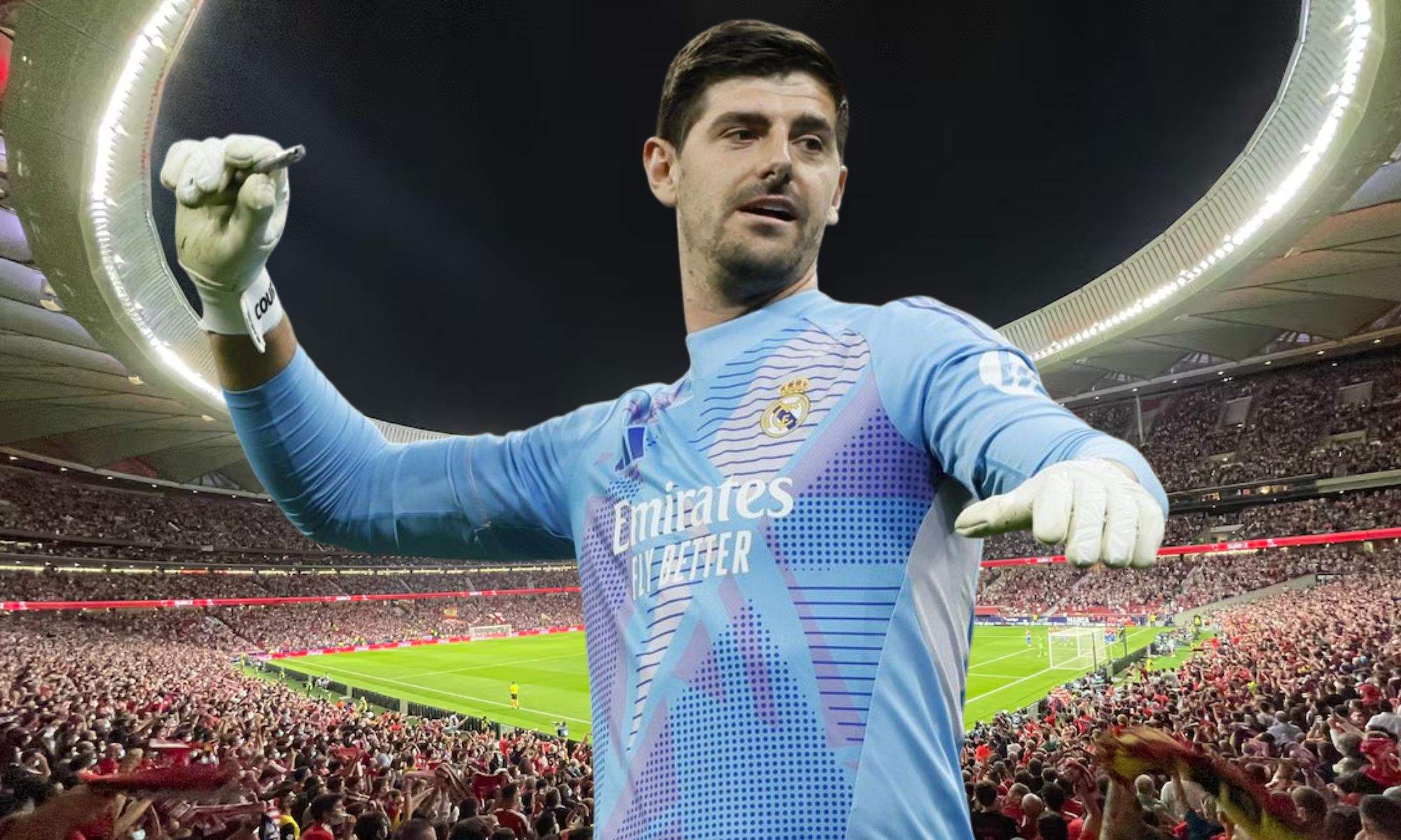 Thibaut Courtois tiene claro qué hacer si vuelven a tirarle objetos