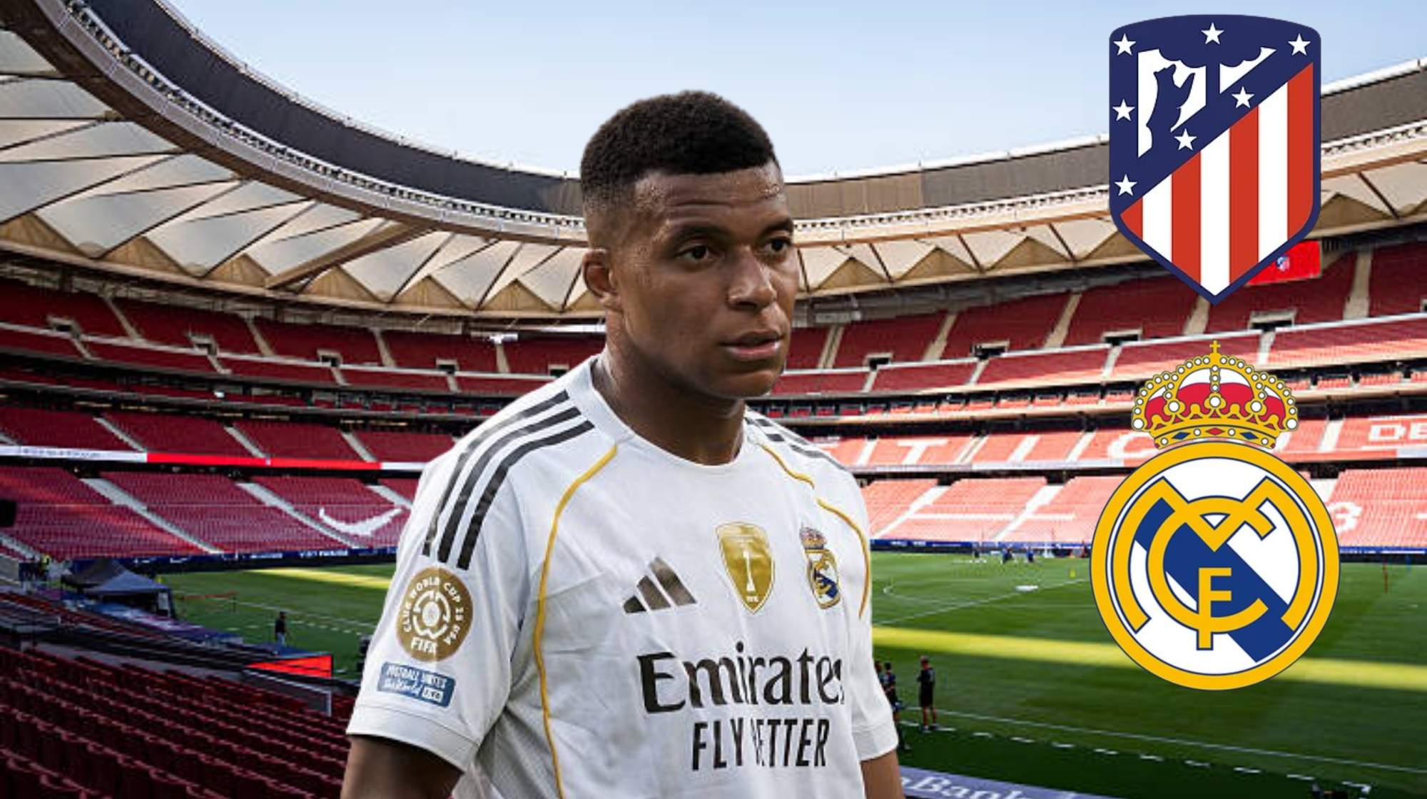 Mbappé, ante su estreno en un derbi como visitante. 