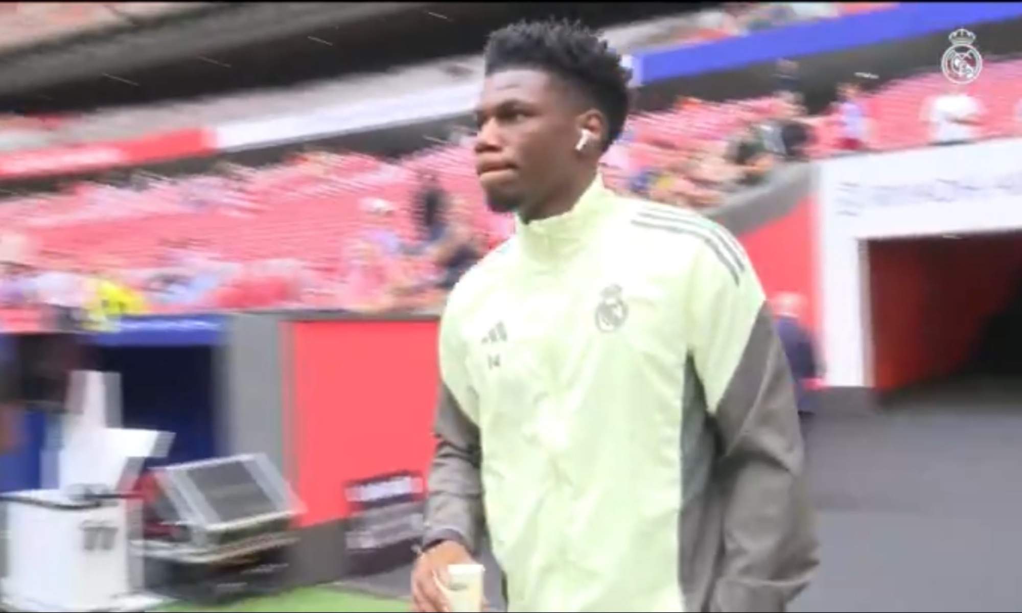 Tchouameni, Huijsen y varios más salieron a ver el césped del Metropolitano: "Tiene…"