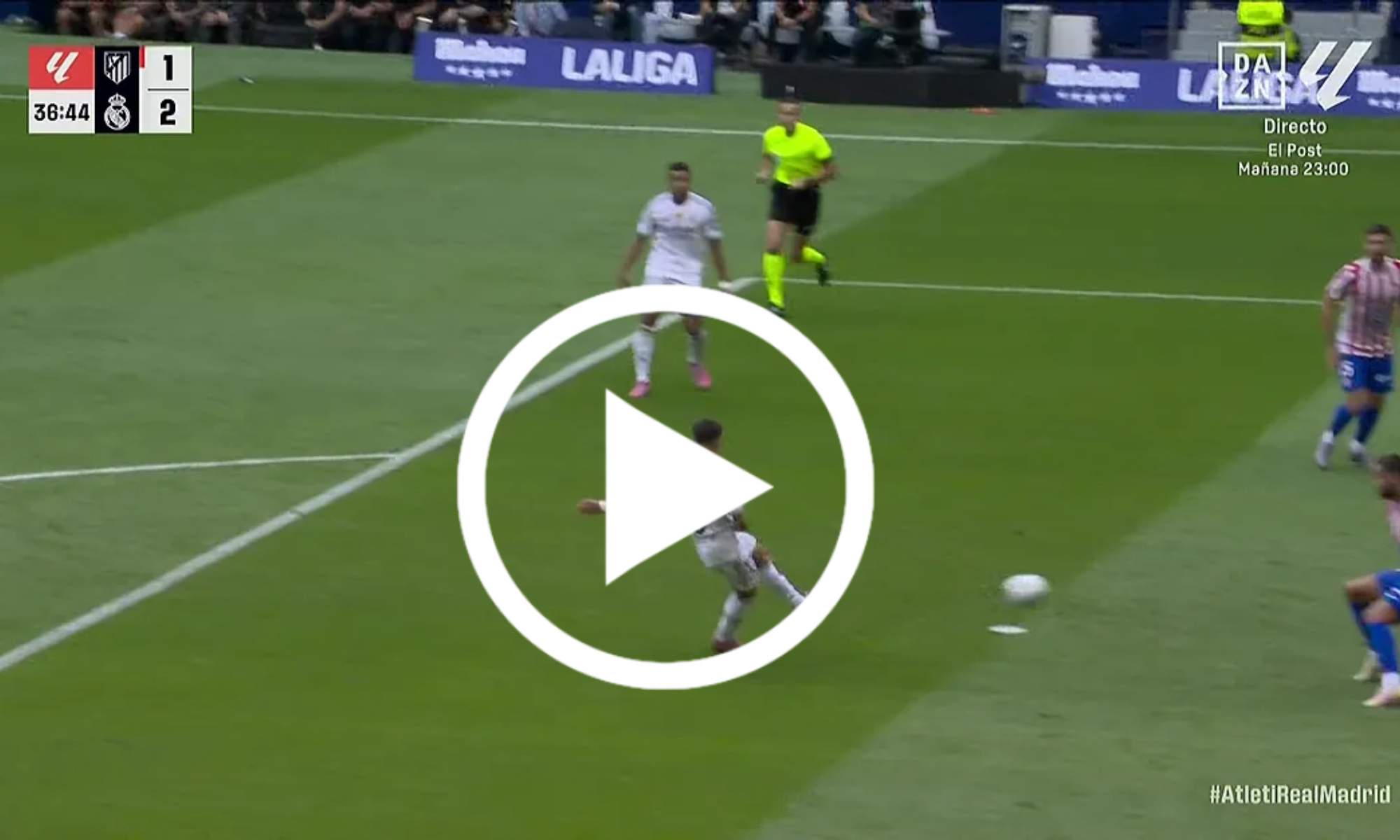 Arda Güler ha adelantado al Real Madrid en el Metropolitano ante el Atlético.