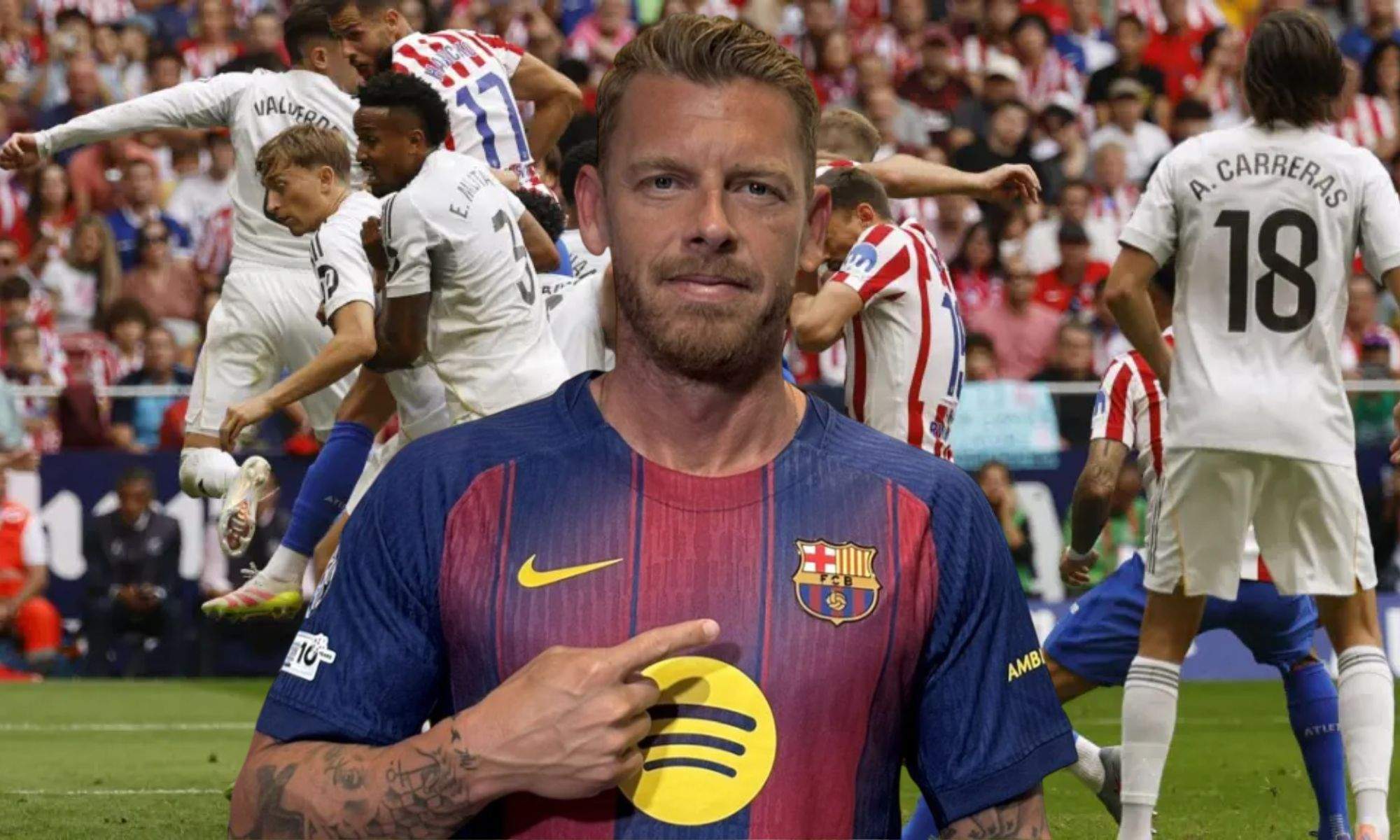Jota Jordi no se ha perdido el desarrollo del primer derbi madrileño de la temporada