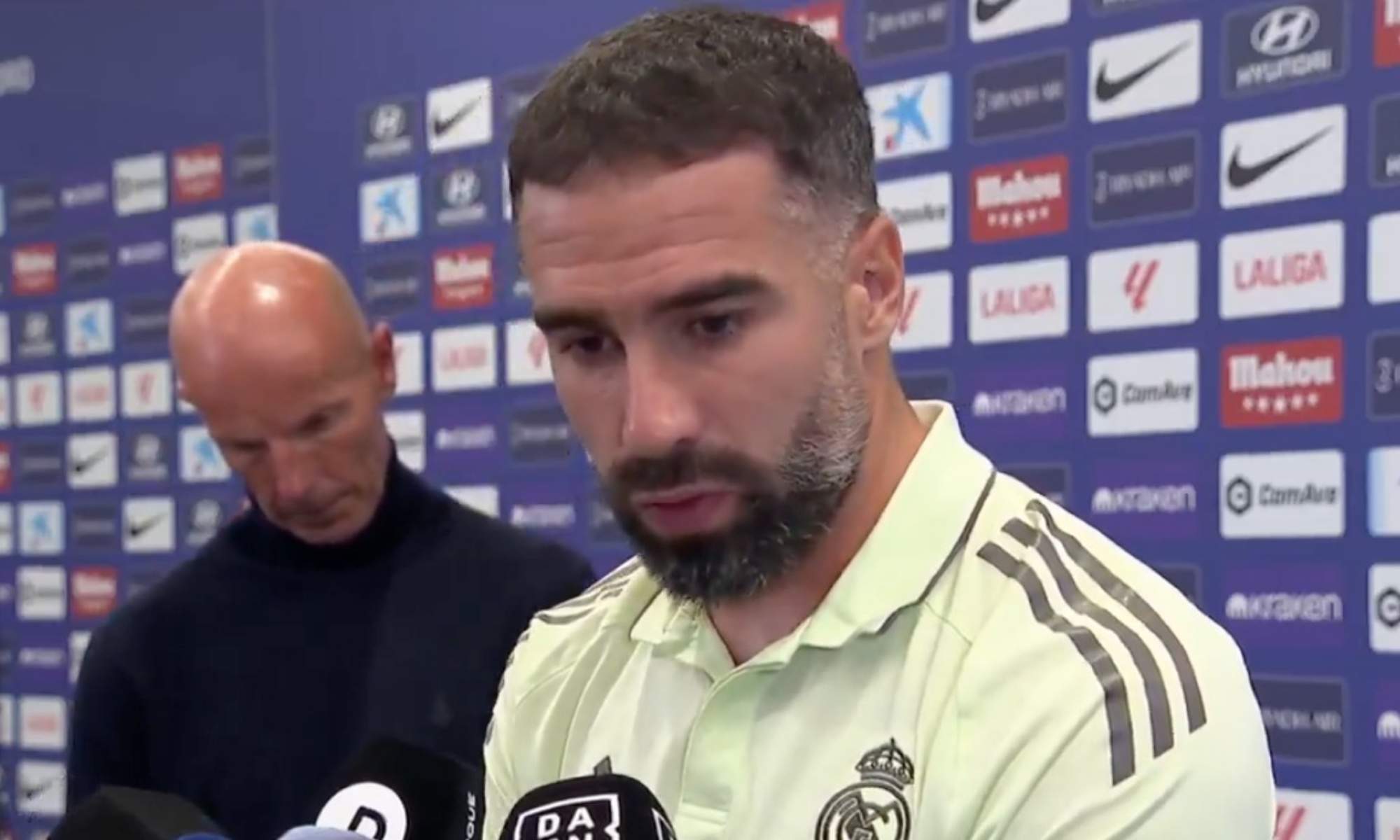 Carvajal desvela por qué no han expulsado a Sorloth: "El árbitro nos ha dicho..."