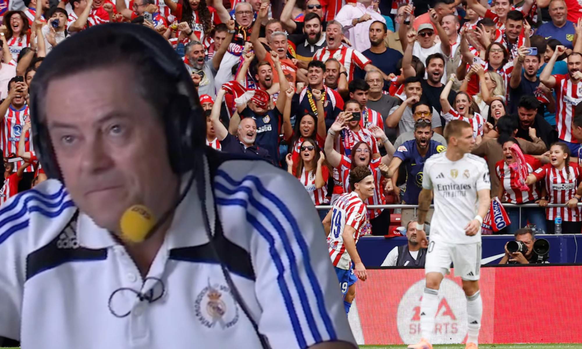 Tomás Roncero ha sido muy crítico con el Real Madrid y, en concreto, con dos de sus jugadores luego de perder ante el Atlético.