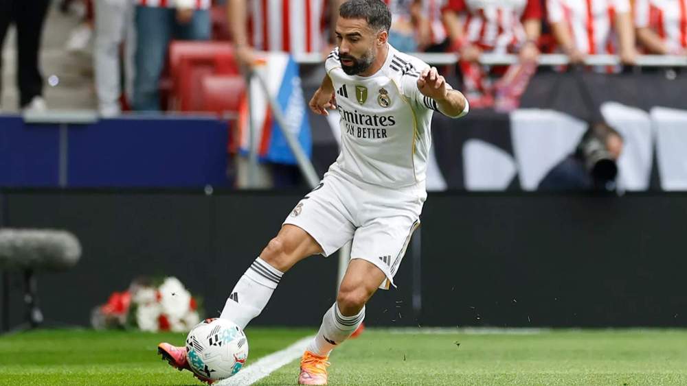Dani Carvajal podría causar baja tras la dura entrada que sufrió por parte de Nico González.