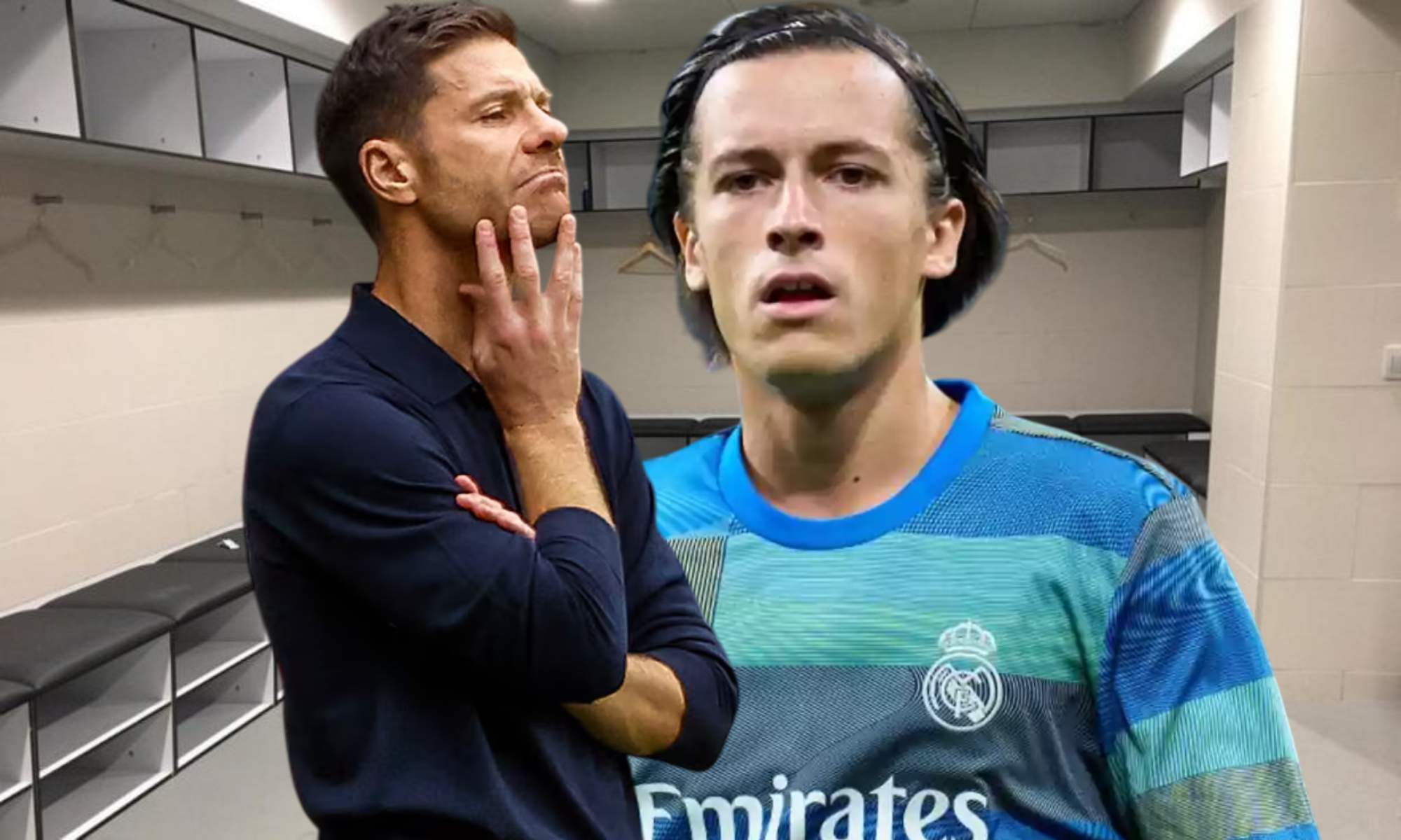 Xabi Alonso habló personalmente con Álvaro Carreras tras el encuentro