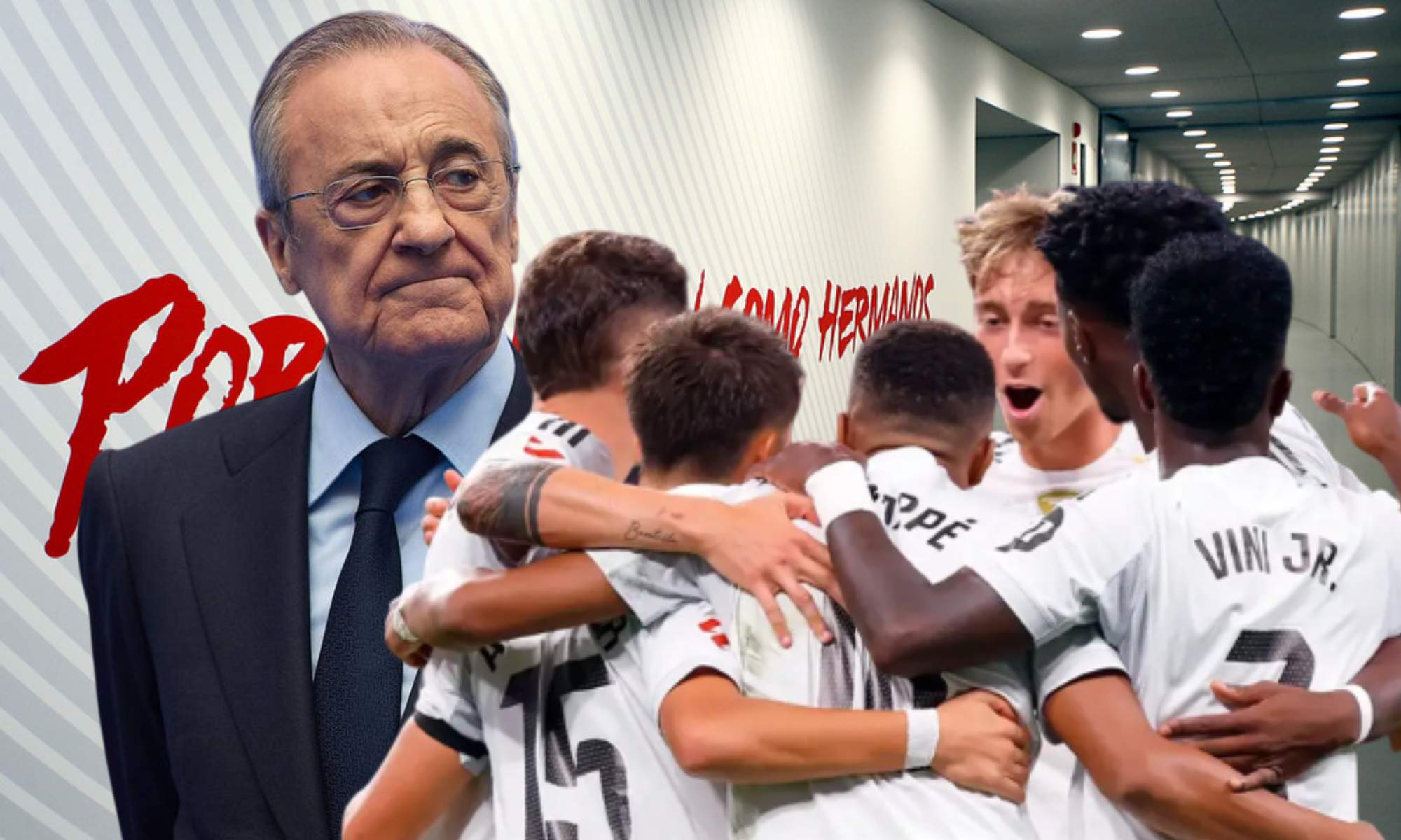Florentino transmitió un mensaje a la plantilla tras la derrota