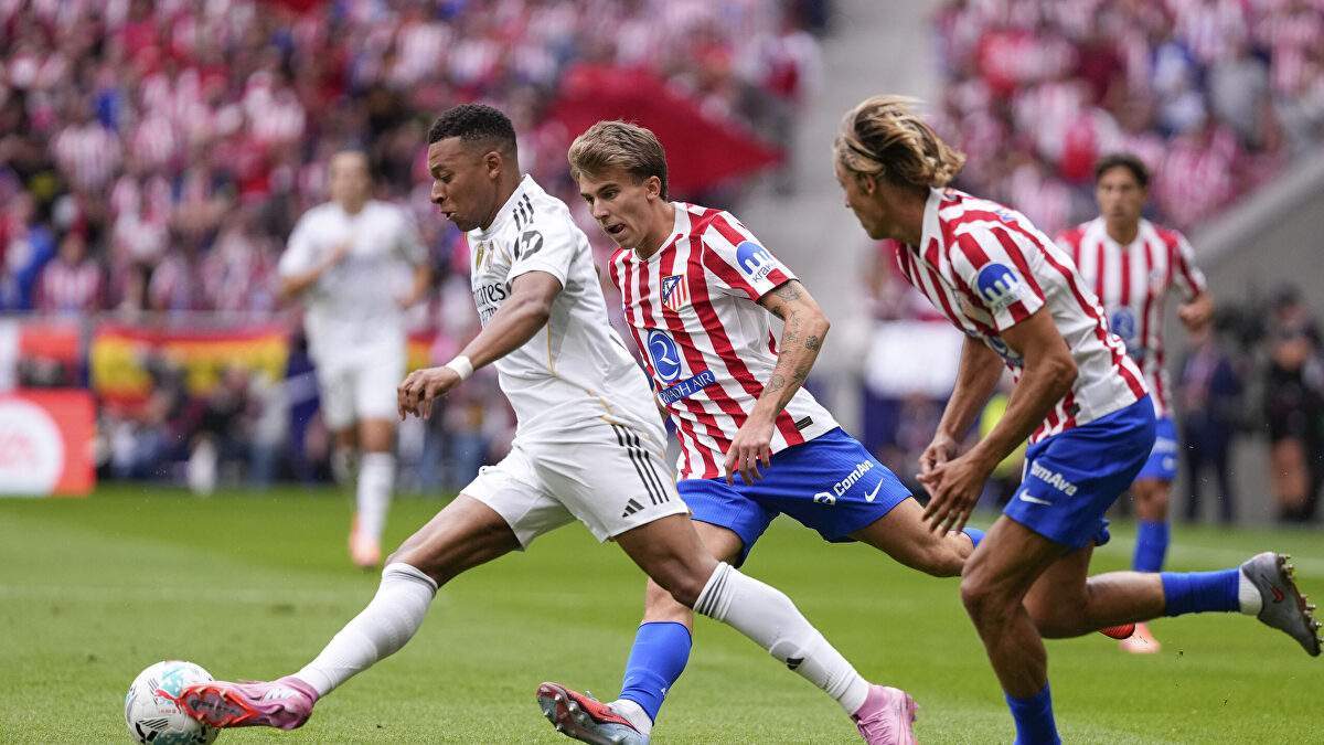mbappe atletico realmadrid derbi