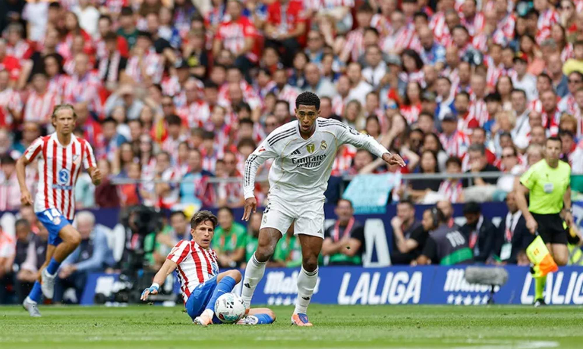 Jude Bellingham fue titular contra el Atlético de Madrid, en una decisión que sorprendió a muchos por parte de Xabi ALlnso.