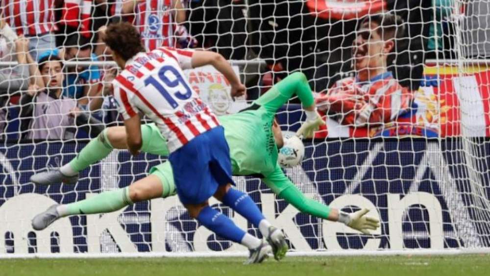 gol julian alvarez courtois