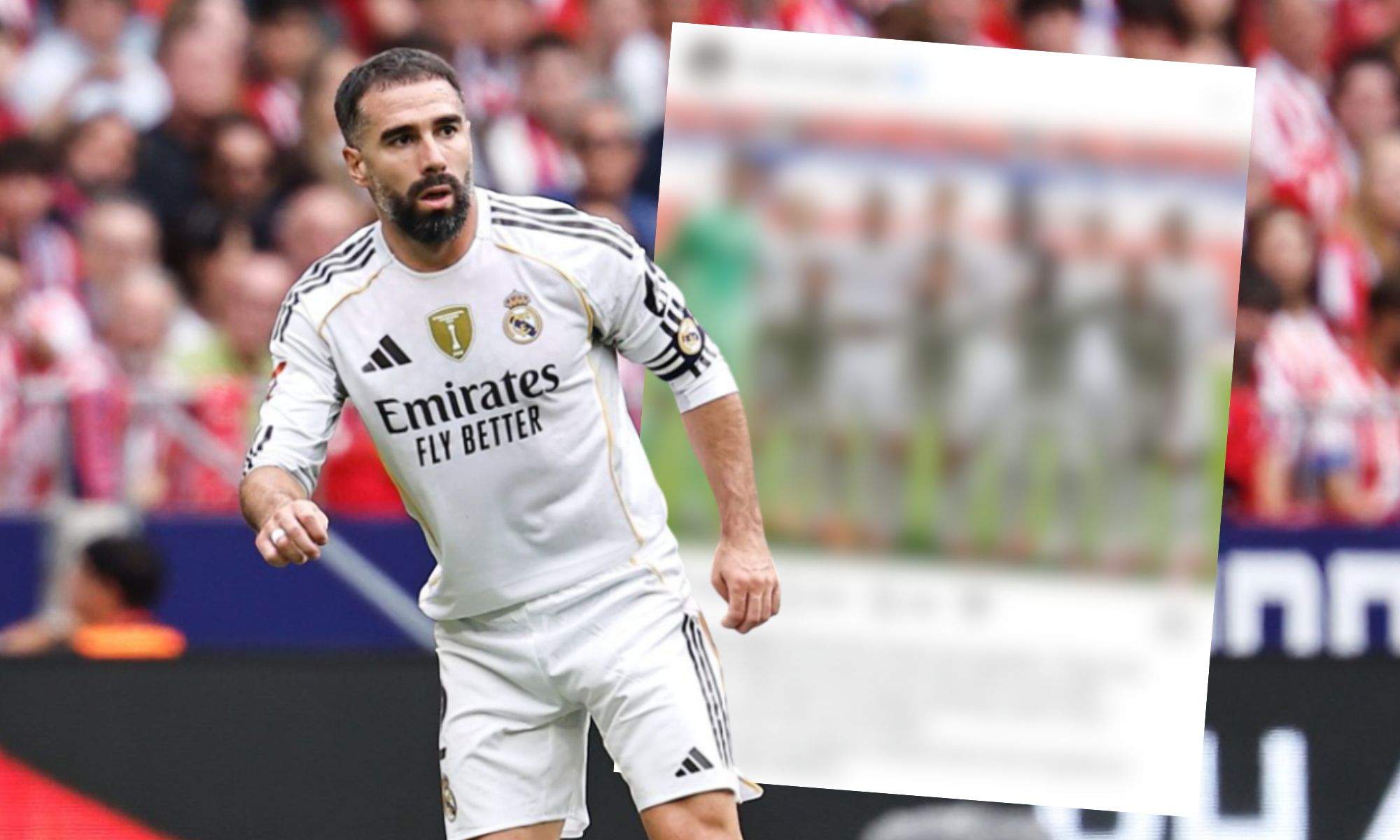Dani Carvajal se pronuncia por la derrota frente al Atlético de Madrid