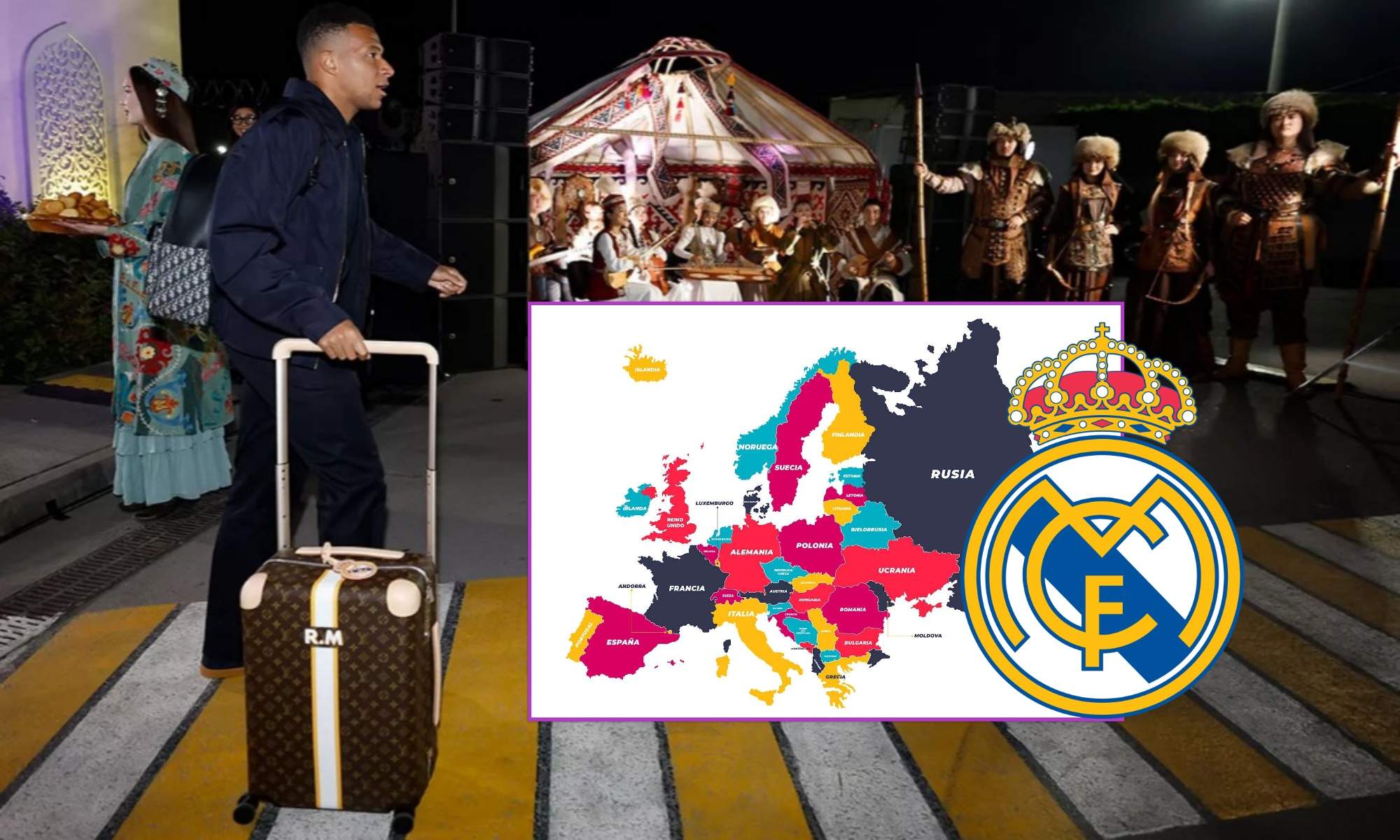 Cuántos países ha visitado el Real Madrid en Europa