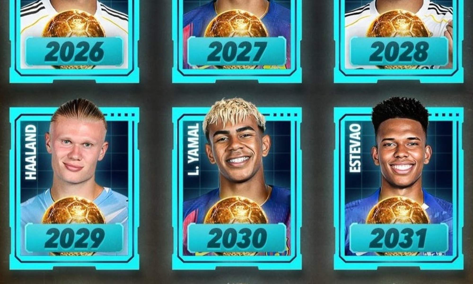 La IA pronostica los próximos Balones de Oro y el de 2026 será del Real Madrid