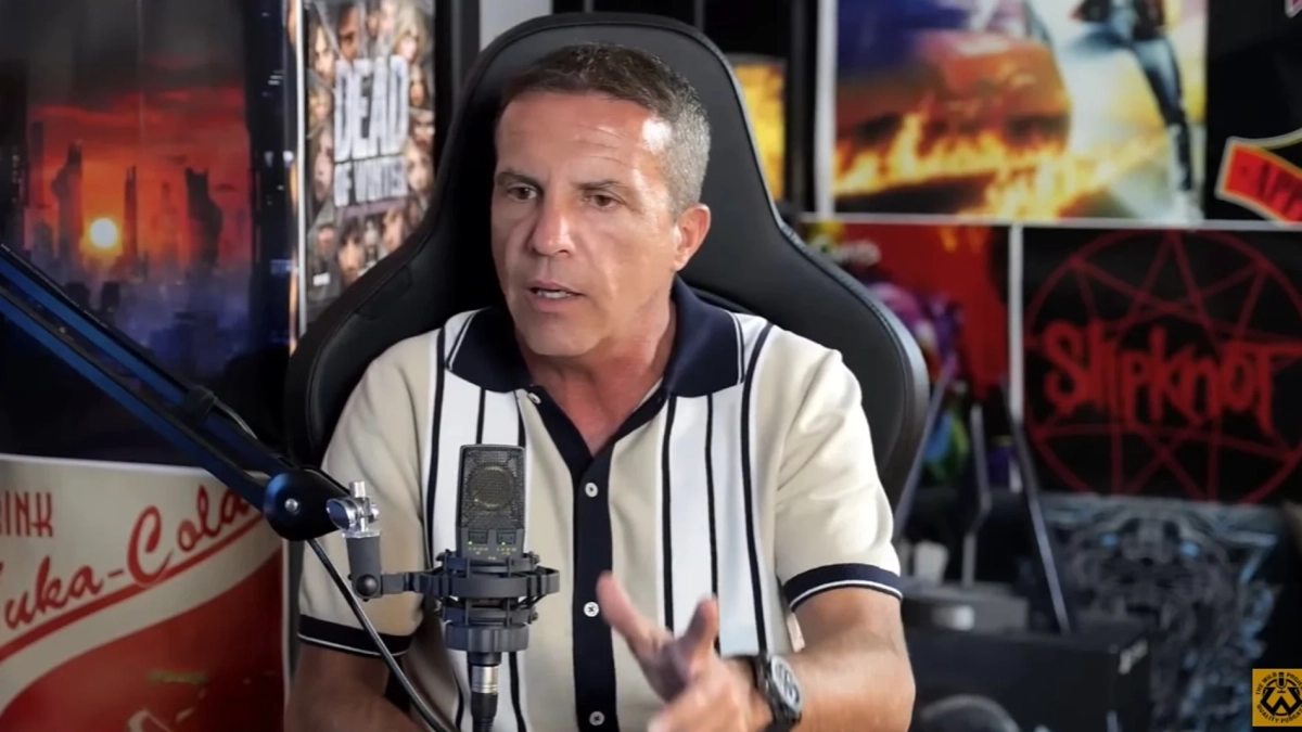 Cristóbal Soria durante su entrevista con Jordi Wild Cristóbal Soria durante su entrevista con Jordi Wild