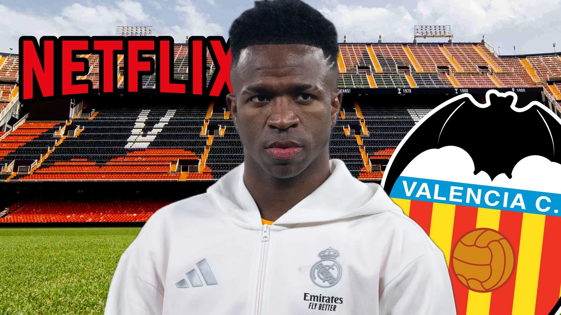 Oficial: el Valencia denuncia a Netflix por lo de Vinicius