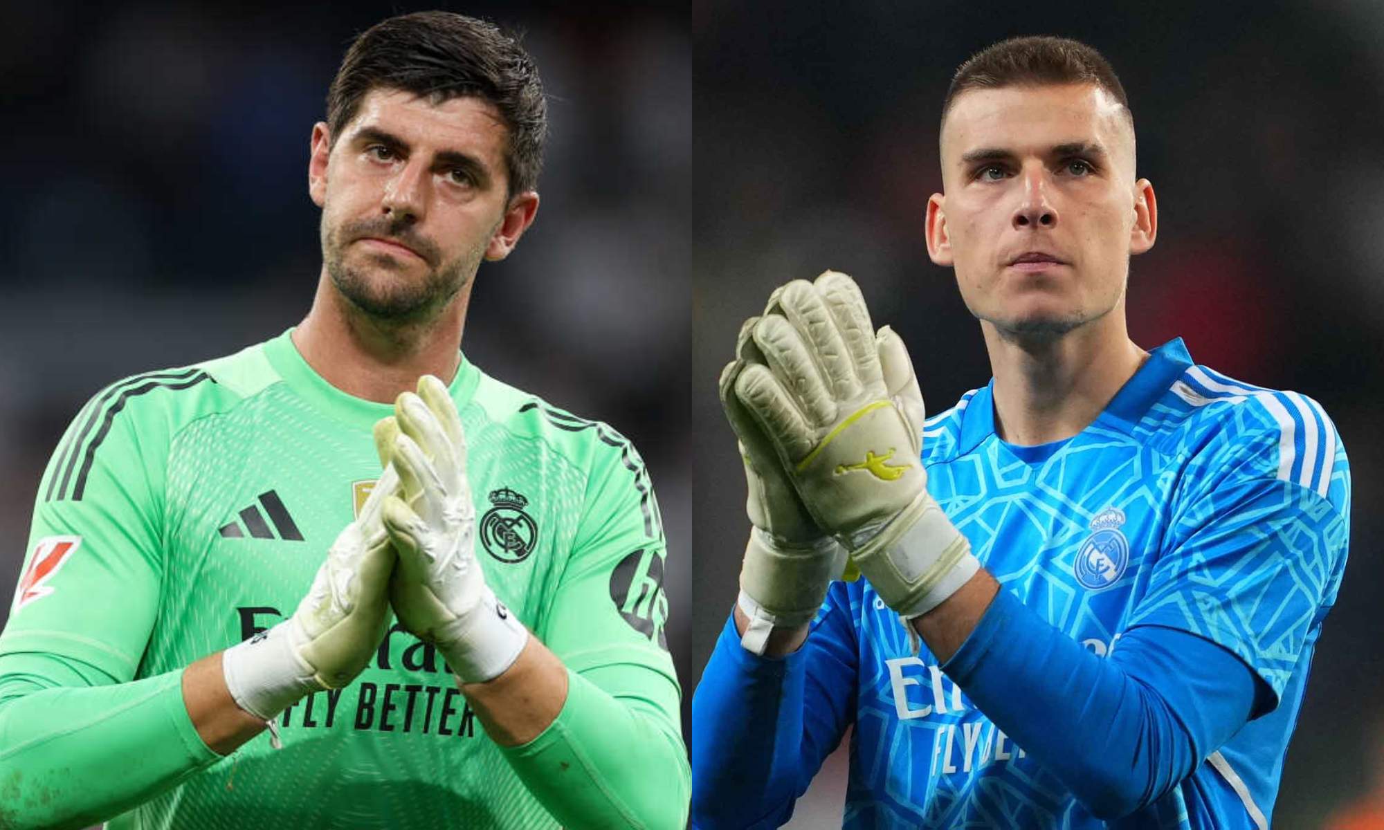 Xabi Alonso podría haber escogido un nuevo portero por detrás de Thibaut Courtois y Andriy Lunin. Xabi Alonso podría haber escogido un nuevo portero por detrás de Thibaut Courtois y Andriy Lunin.
