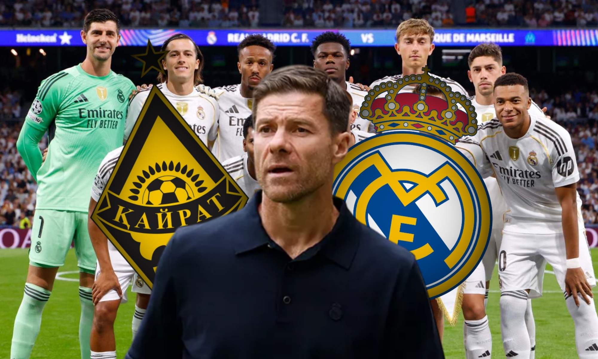 Xabi Alonso vuelve a decantarse por introducir algunas rotaciones en el segundo partido de Champions contra el Kairat Almaty.