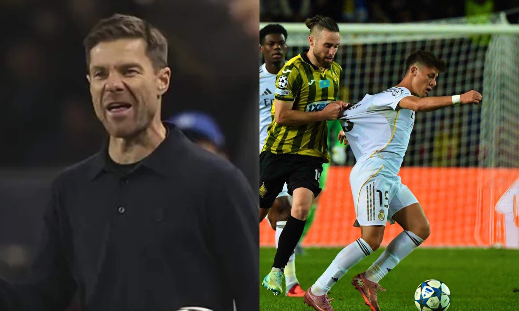 Xabi Alonso ha quedado muy satisfecho con el rendimiento de Arda Güler en el partido de esta tarde contra el Kairat Almaty.