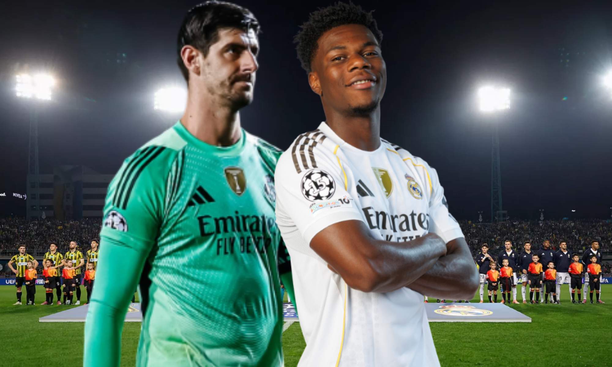 Courtois y Tchoauméni han dado una de las grandes claves de esta fase Liga de la Champions